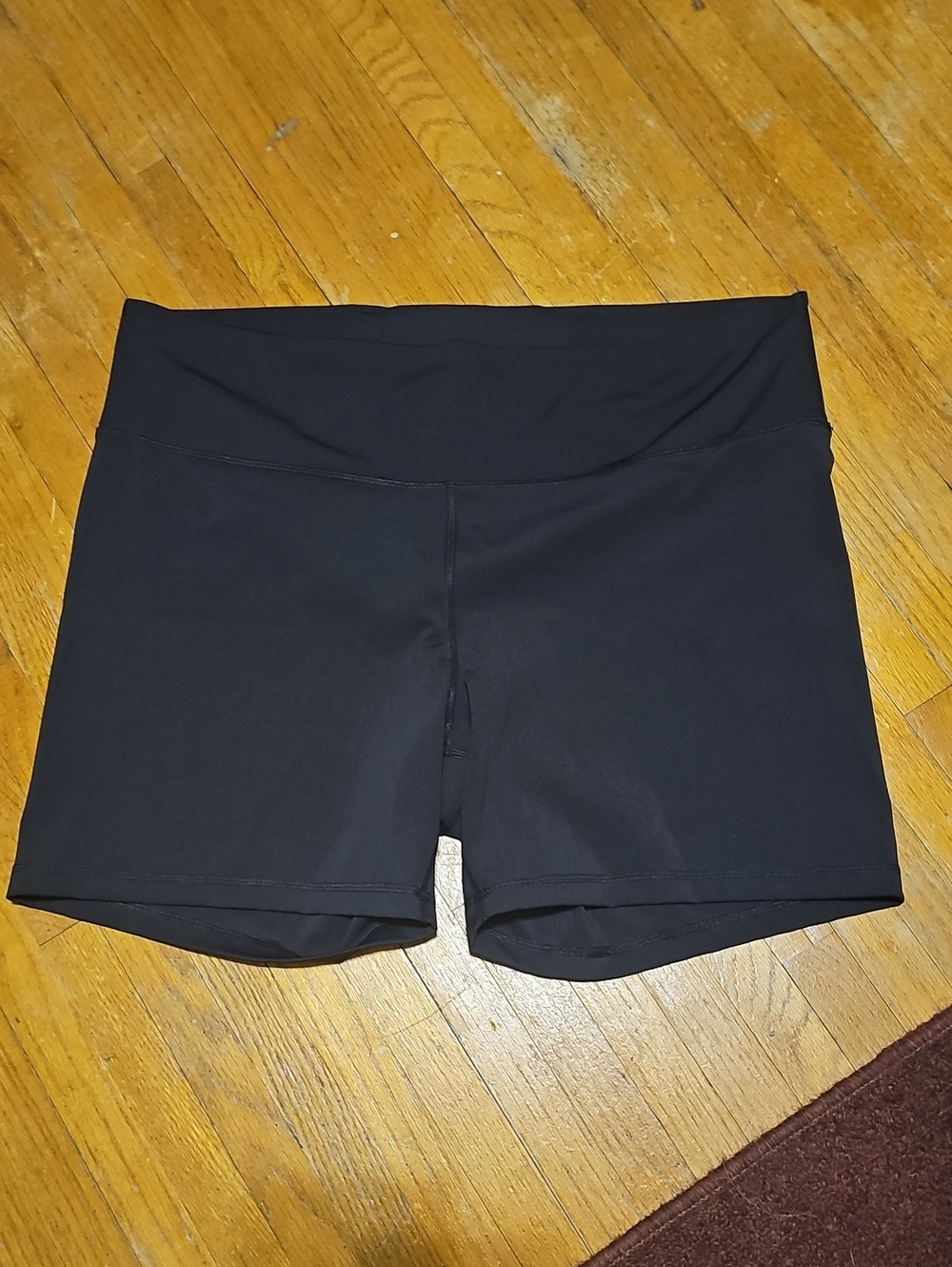 Old Navy Black High-Rise Bike Shorts